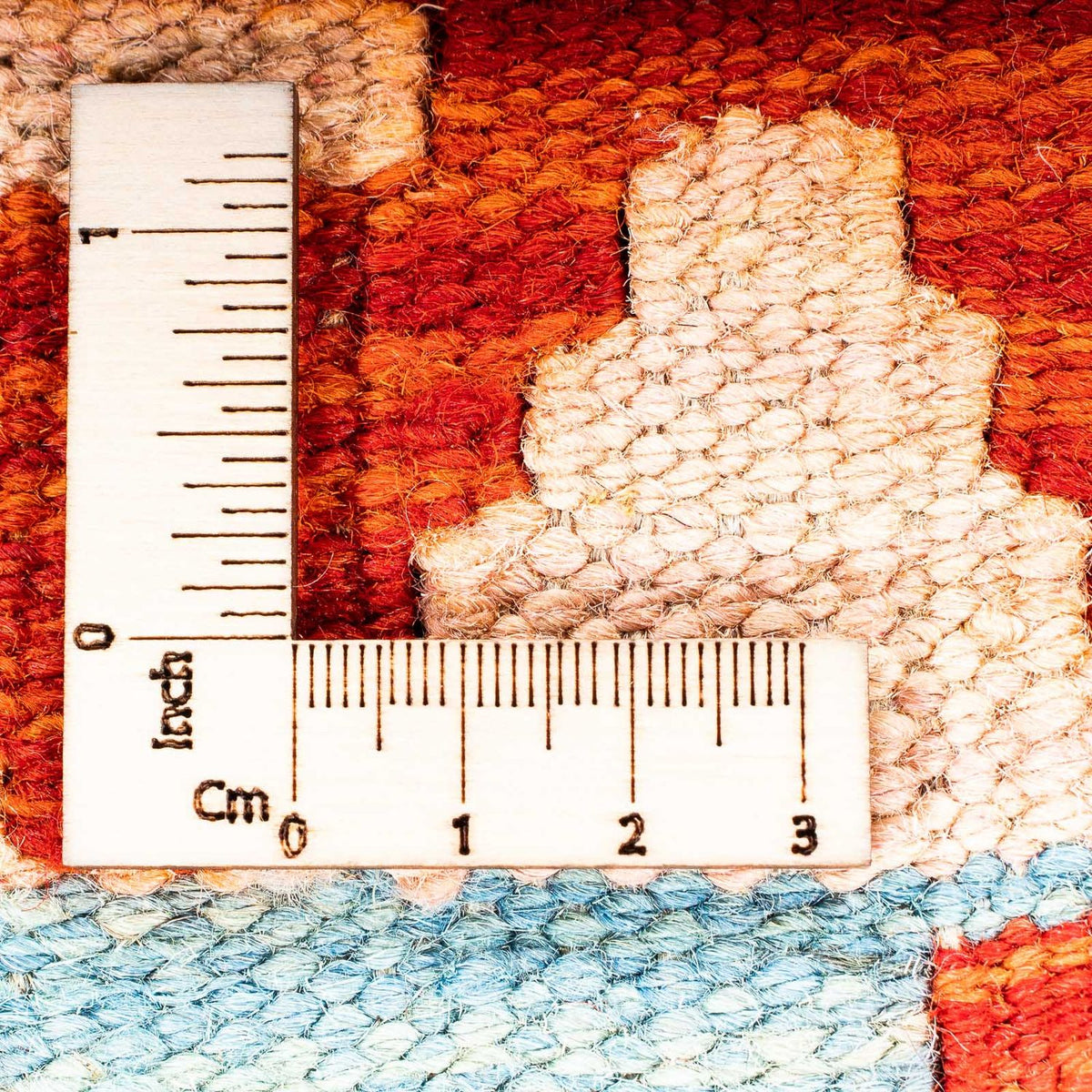 Kelim Carpet - Splash - 157 x 101 cm - rust