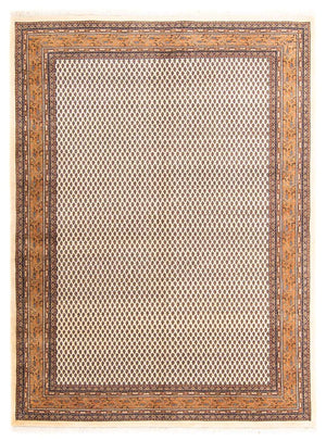 Orientalsk tæppe - Mir - Indus - 238 x 176 cm - beige