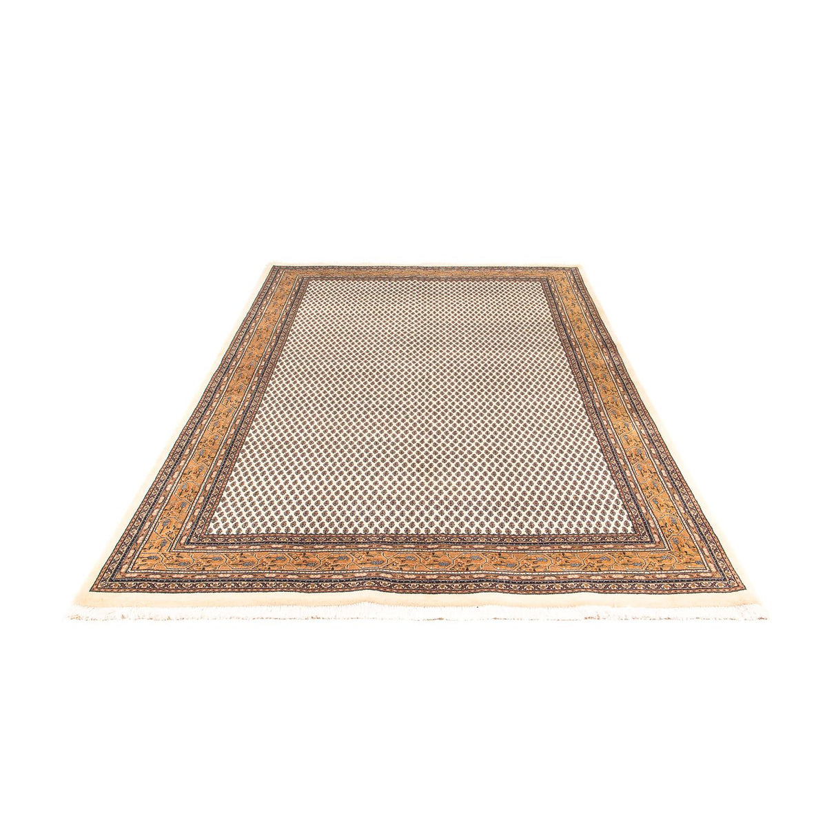 Orientalsk tæppe - Mir - Indus - 238 x 176 cm - beige