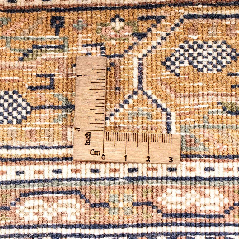 Orientalsk tæppe - Mir - Indus - 238 x 176 cm - beige