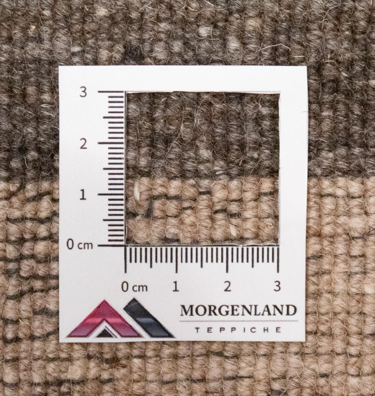 Gabbeh Tæppe - Loribaft Persisk - 182 x 125 cm - beige