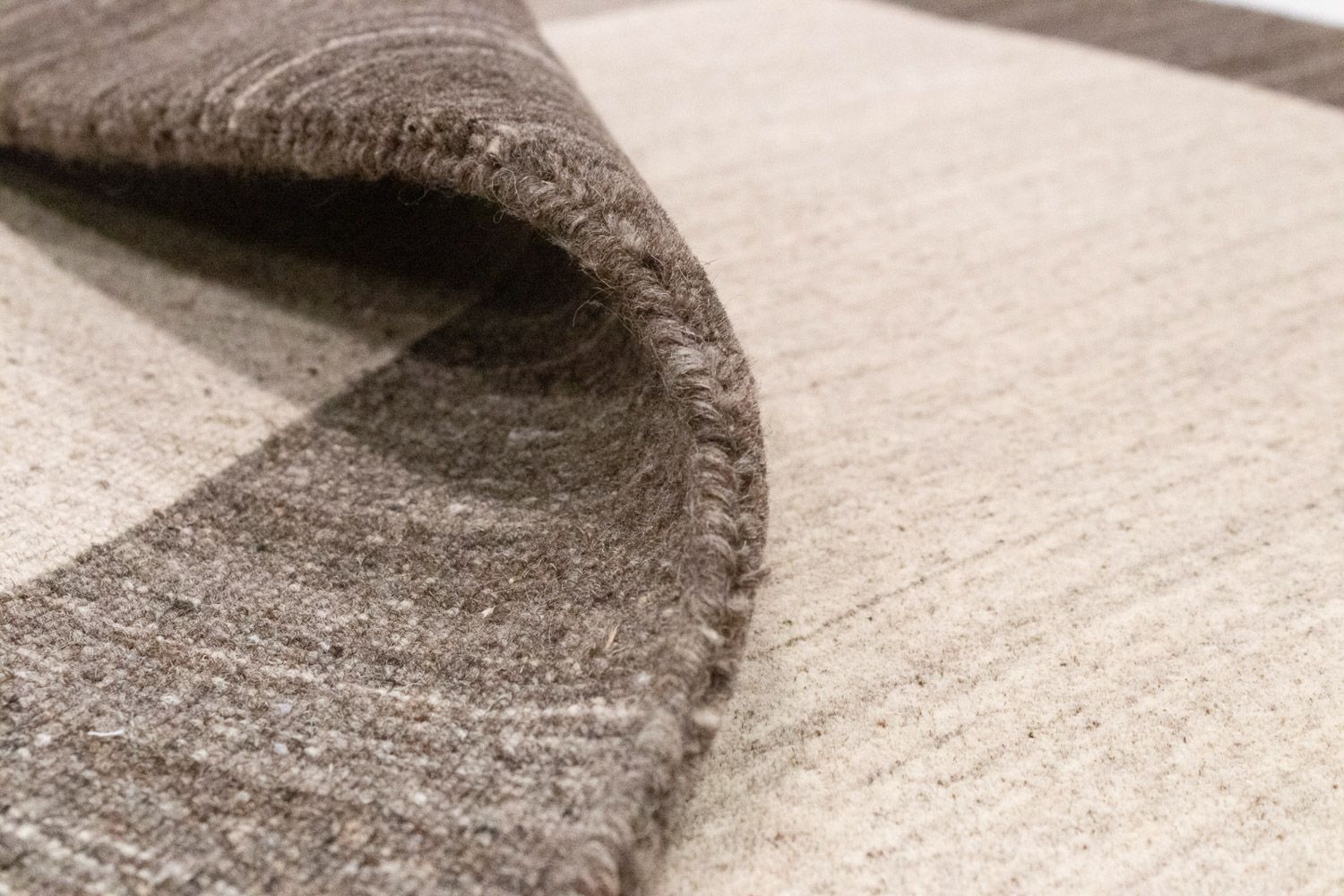 Gabbeh Tæppe - Loribaft Persisk - 181 x 123 cm - beige