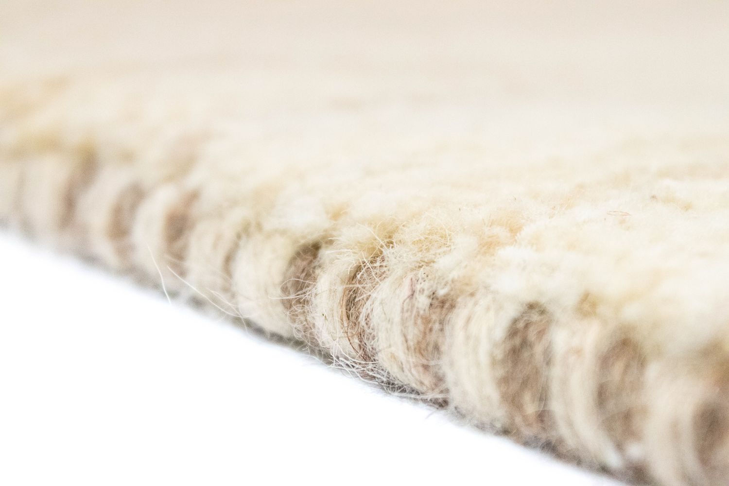 Gabbeh-tæppe - Persisk - 200 x 145 cm - beige