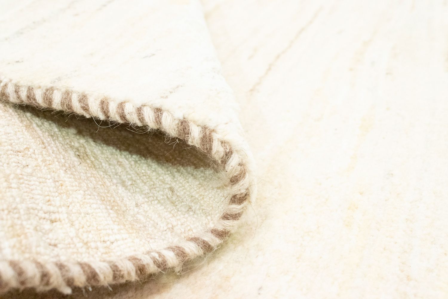 Gabbeh-tæppe - Persisk - 200 x 145 cm - beige