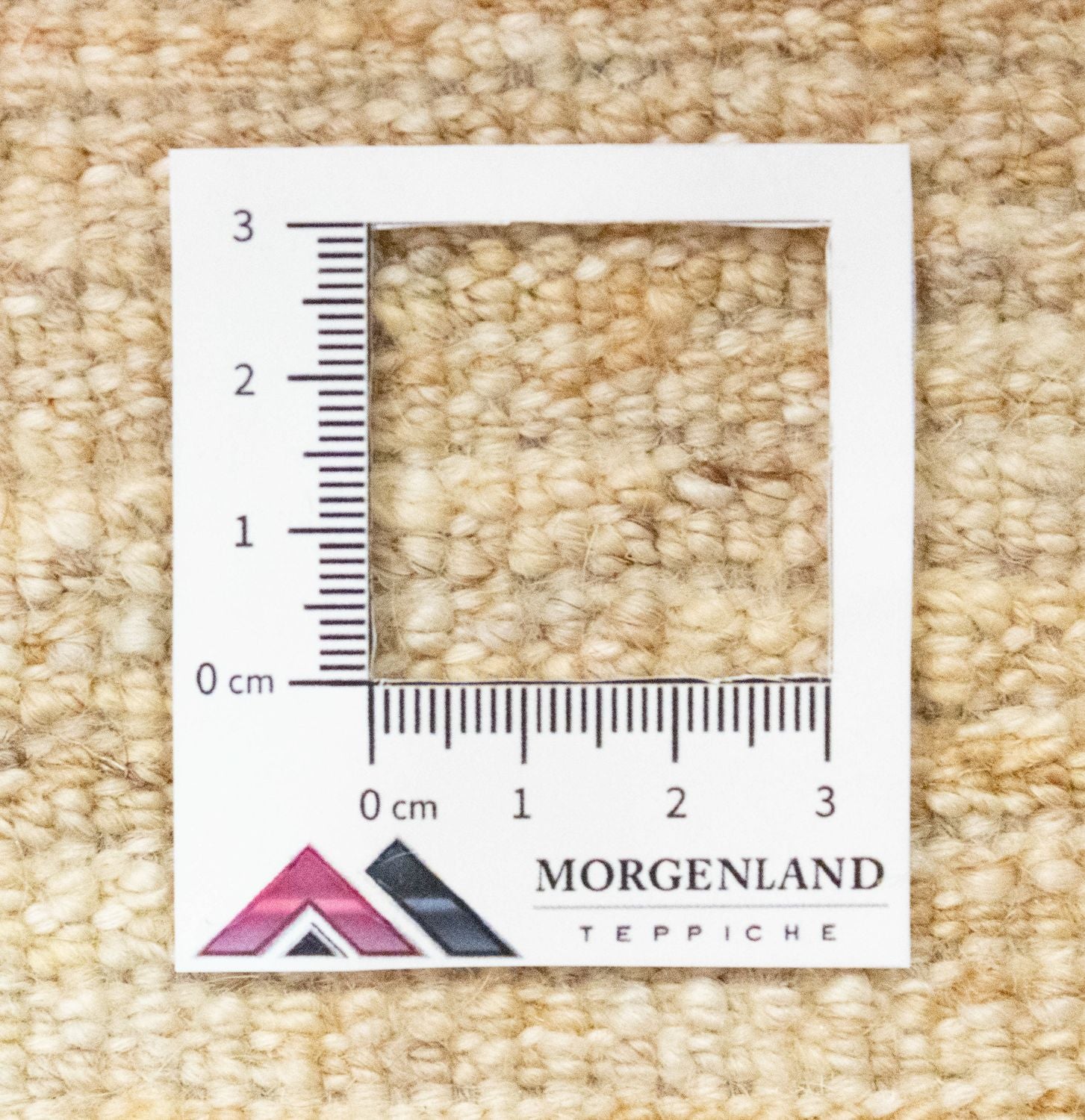 Gabbeh-tæppe - Persisk - 200 x 145 cm - beige