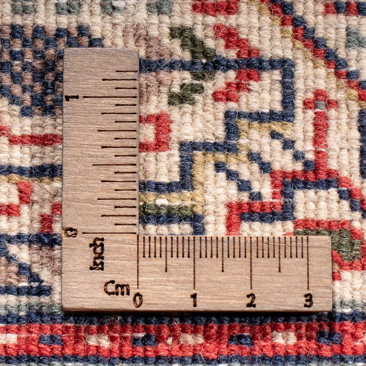 Orientalsk tæppe - Mir - Indus - 239 x 173 cm - rød