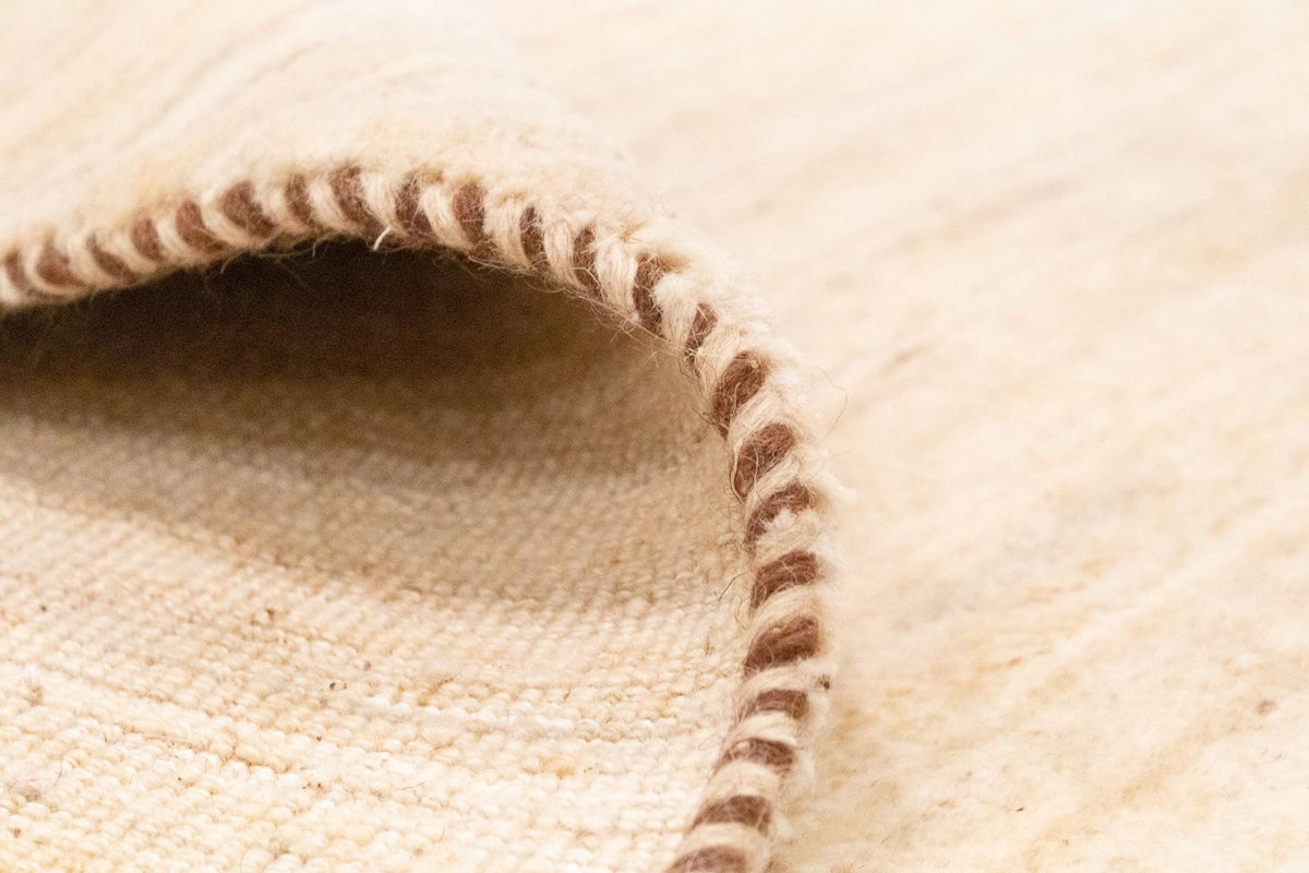 Gabbeh-tæppe - Persisk - 198 x 141 cm - beige