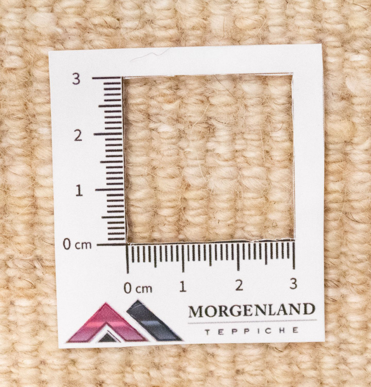 Gabbeh-tæppe - Persisk - 198 x 141 cm - beige