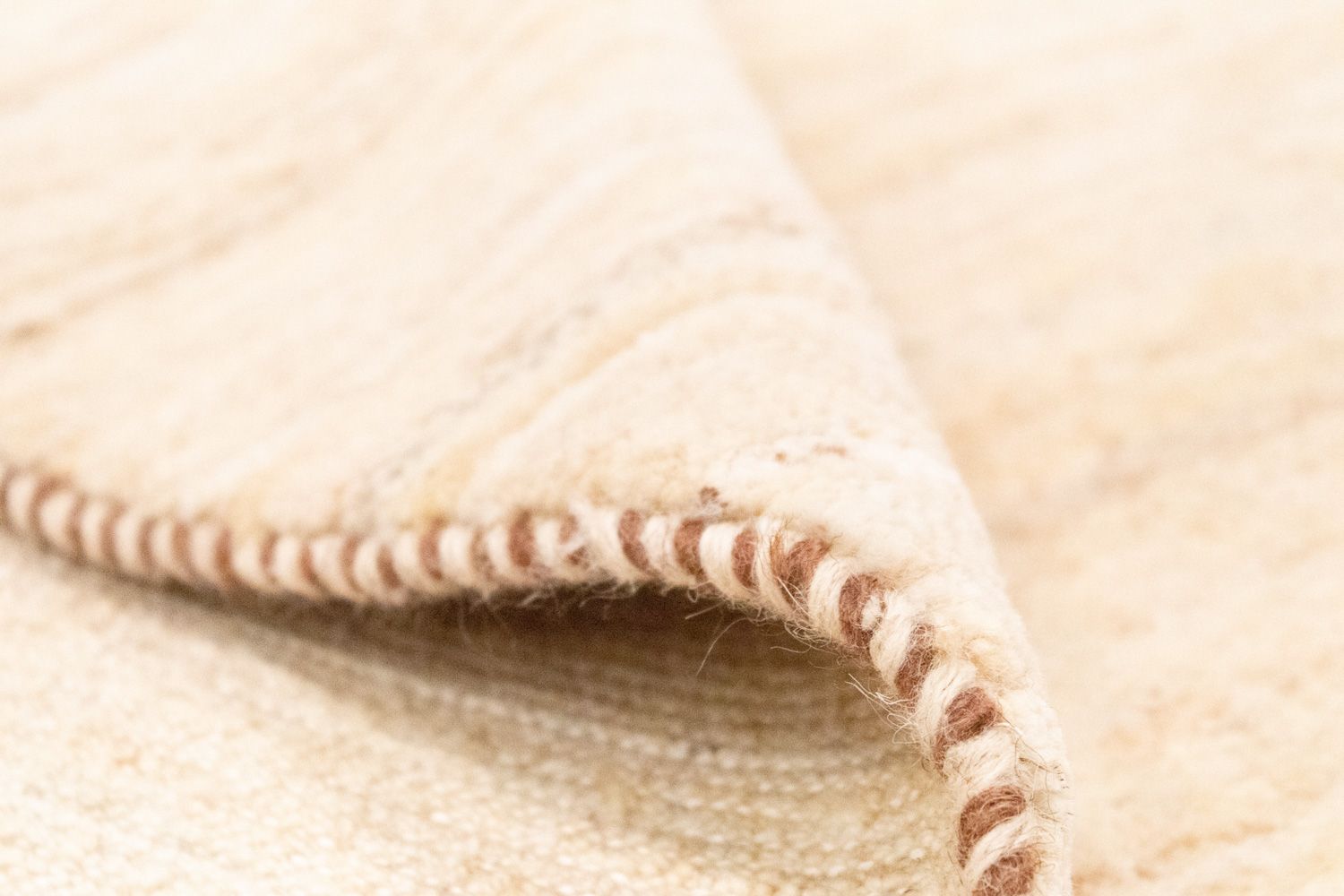 Gabbeh-tæppe - Persisk - 188 x 125 cm - beige