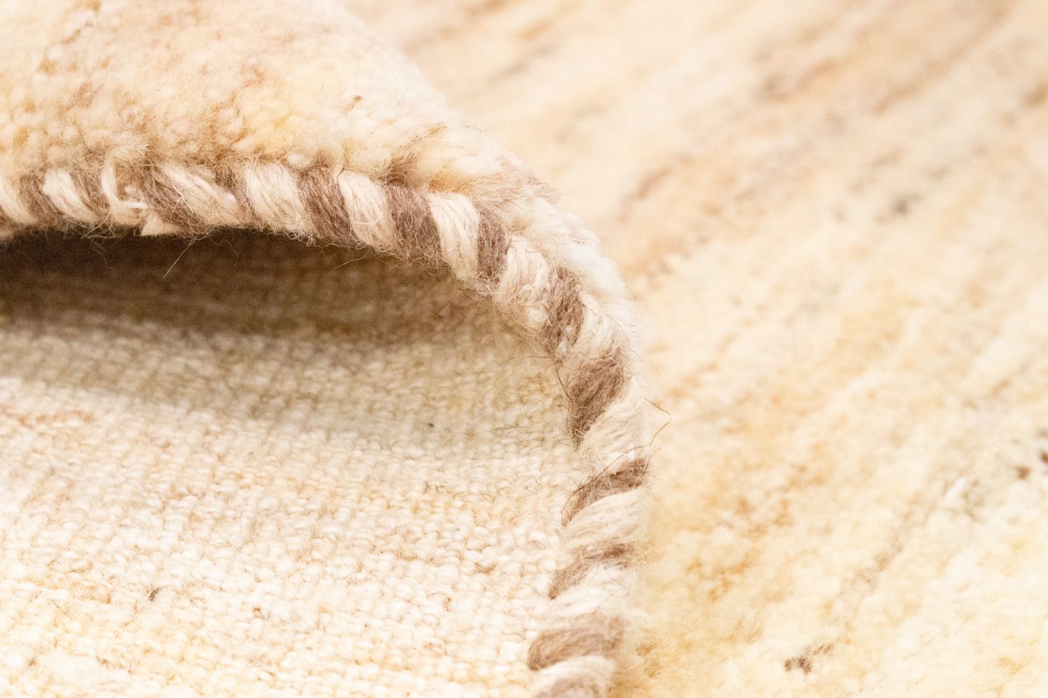 Gabbeh-tæppe - Persisk - 180 x 112 cm - beige