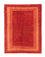 Gabbeh-tæppe - Persisk - 188 x 142 cm - orange