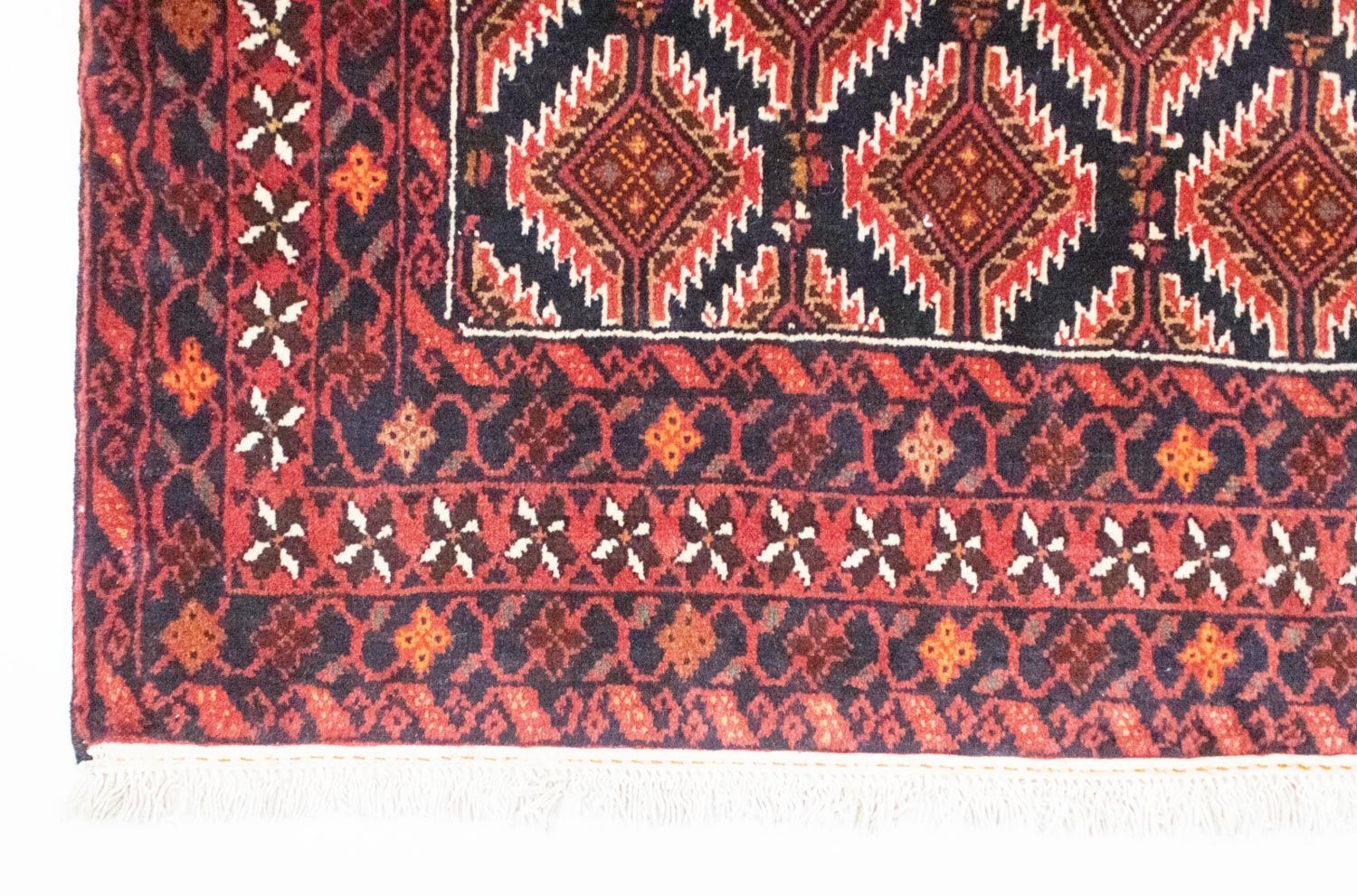 Løber Baluch-tæppe - 185 x 102 cm - brun