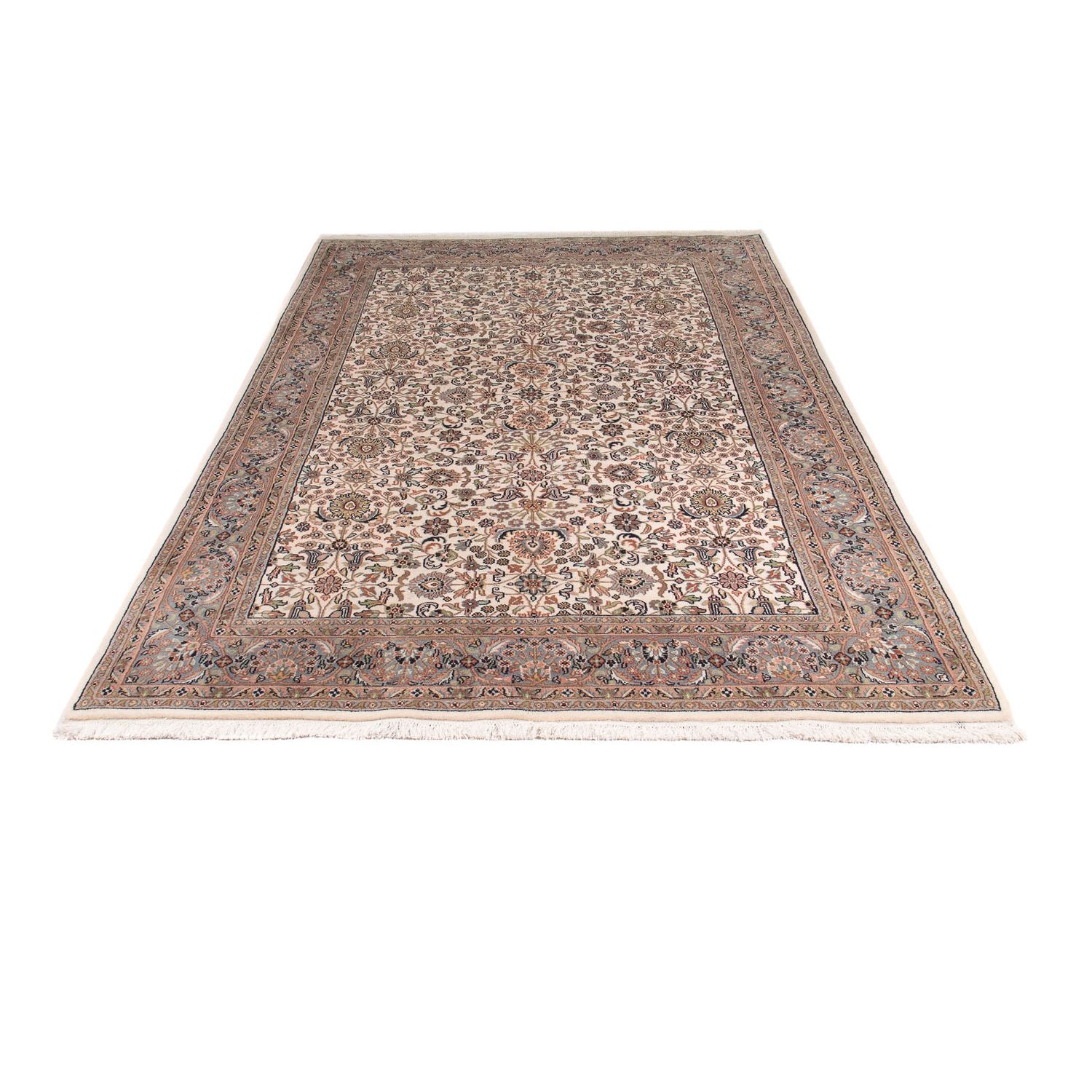 Orientalsk tæppe - Keshan - Indus - 245 x 165 cm - beige
