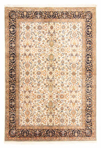 Orientalsk tæppe - Keshan - Indus - 242 x 170 cm - beige