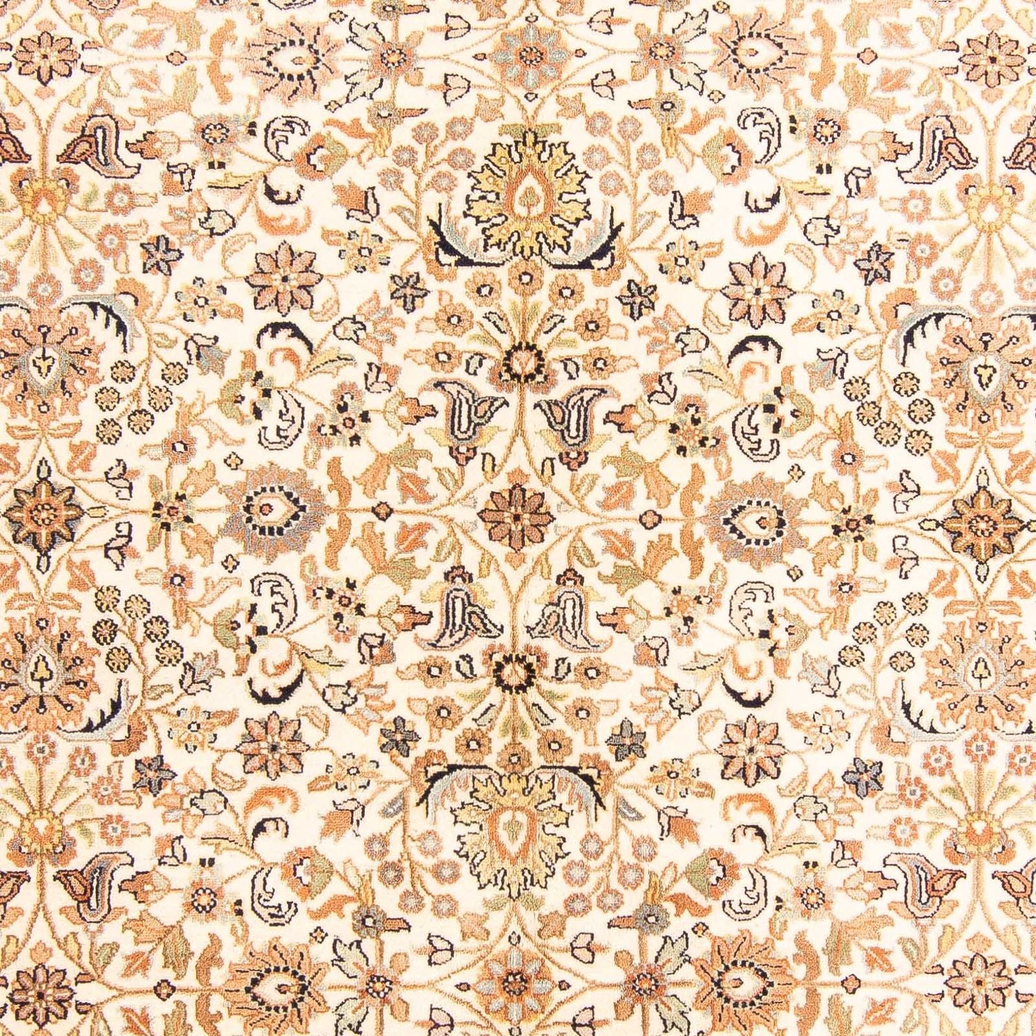 Orientalsk tæppe - Keshan - Indus - 242 x 170 cm - beige