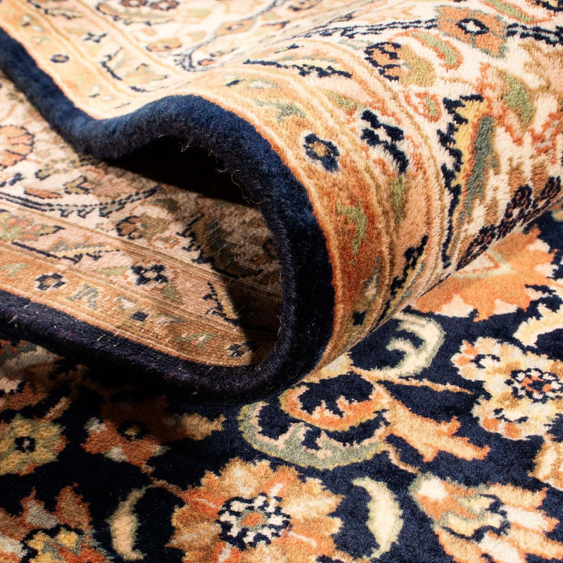 Orientalsk tæppe - Keshan - Indus - 230 x 168 cm - mørkeblå