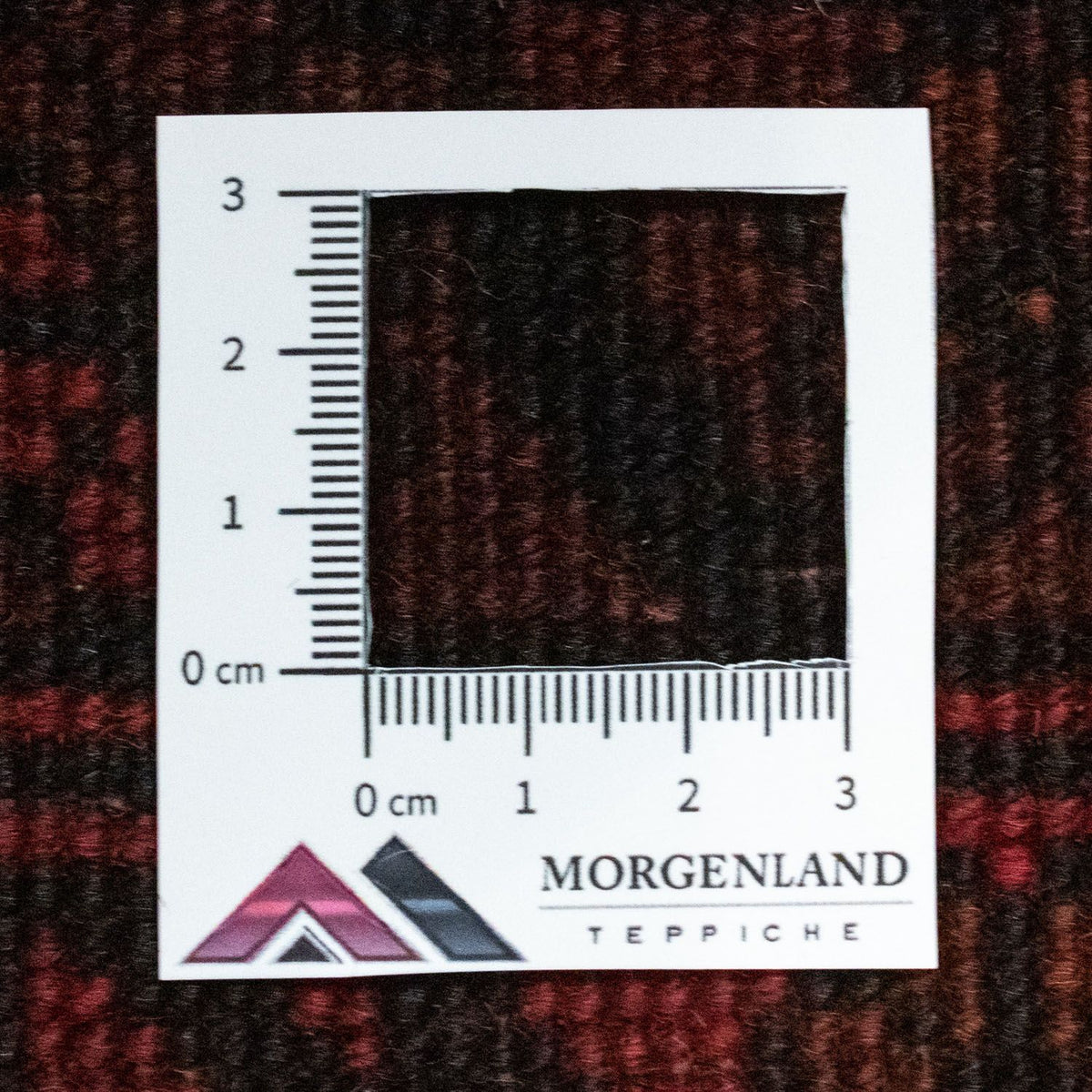 Afghansk tæppe - Kunduz - 149 x 103 cm - rød