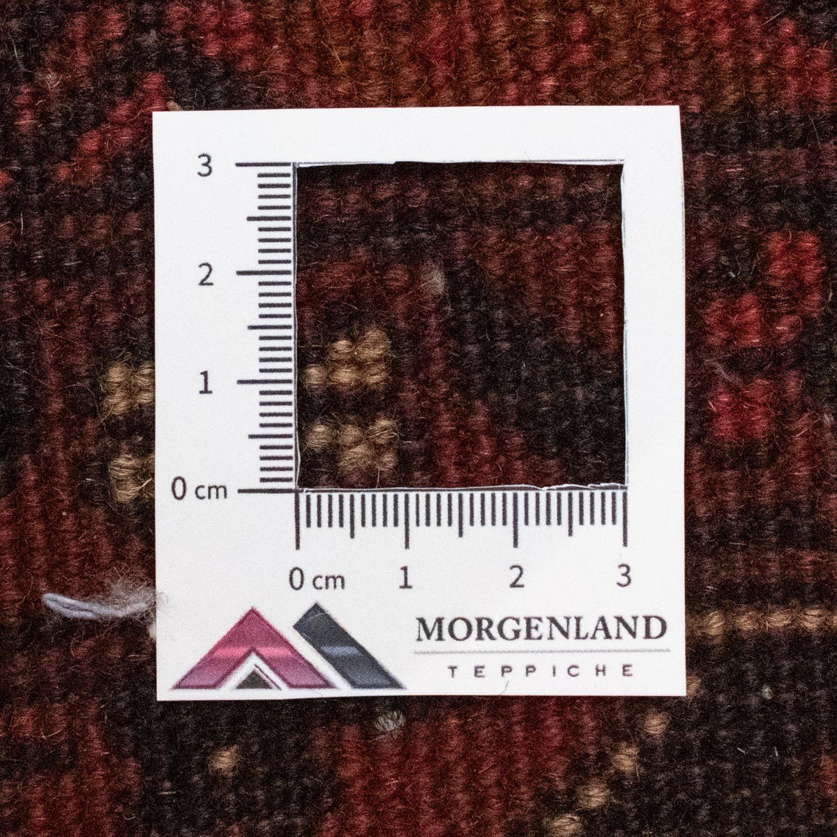 Afghansk tæppe - Kunduz - 150 x 100 cm - rød