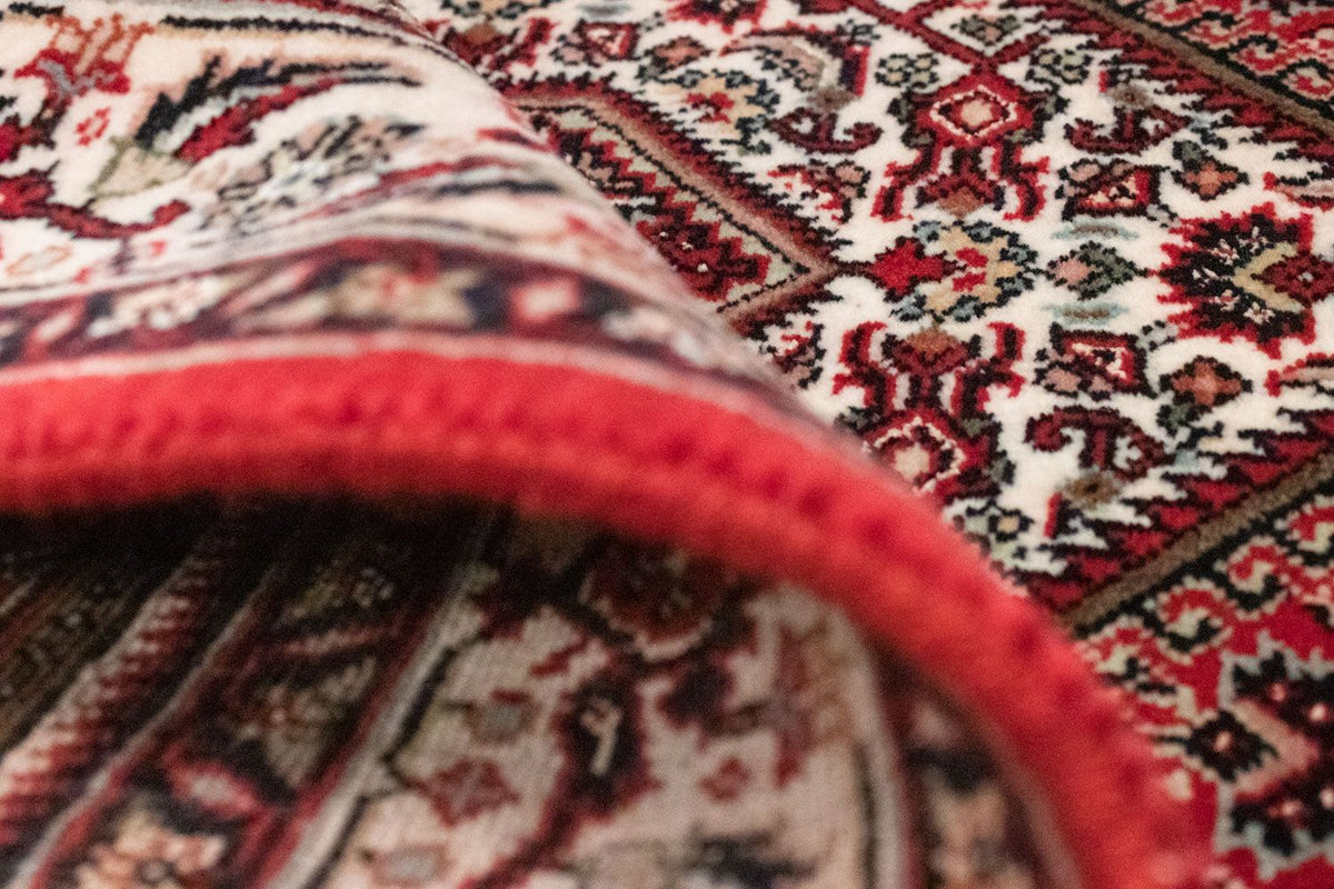 Persisk tæppe - Bijar - 163 x 92 cm - rød