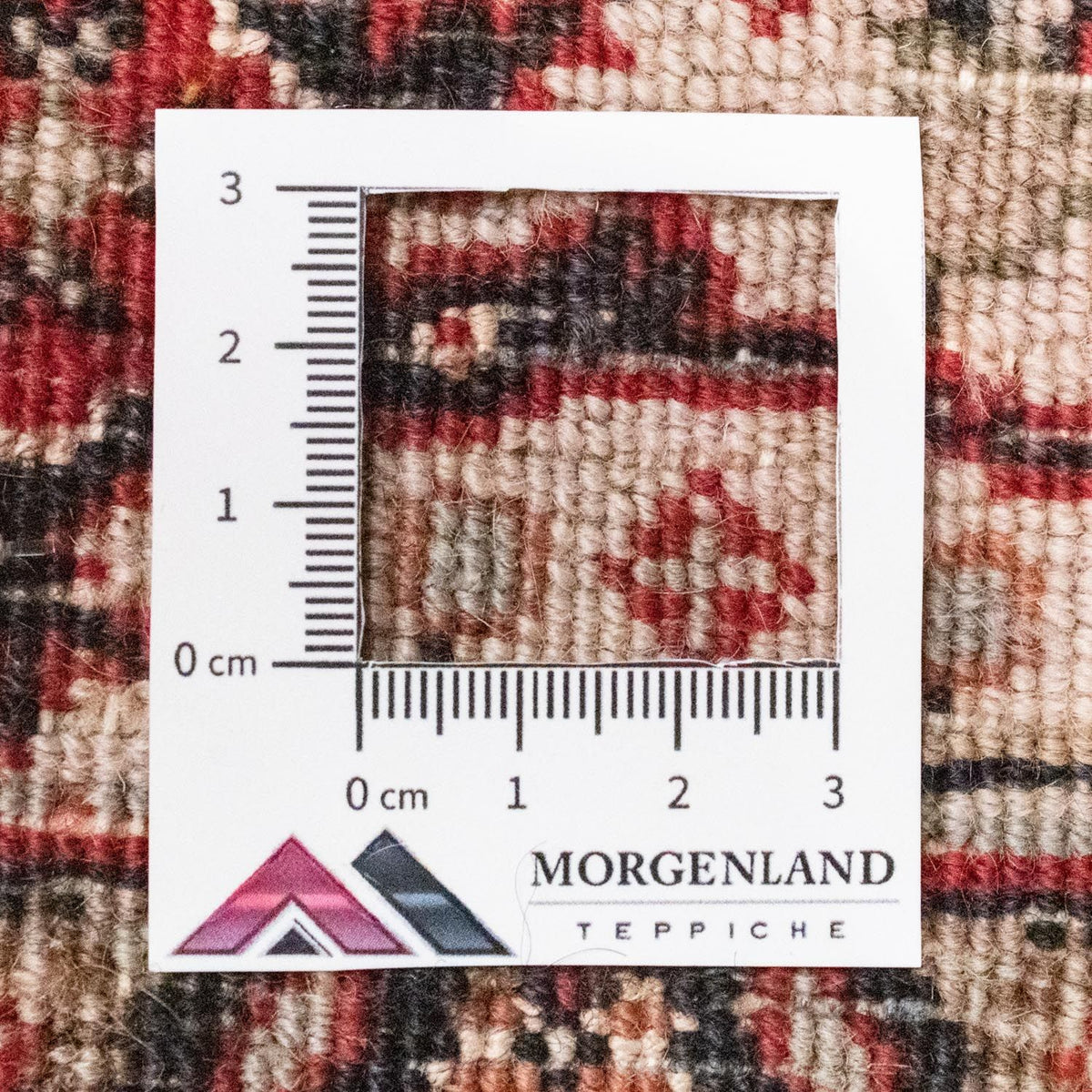 Persisk tæppe - Bijar - 163 x 92 cm - rød