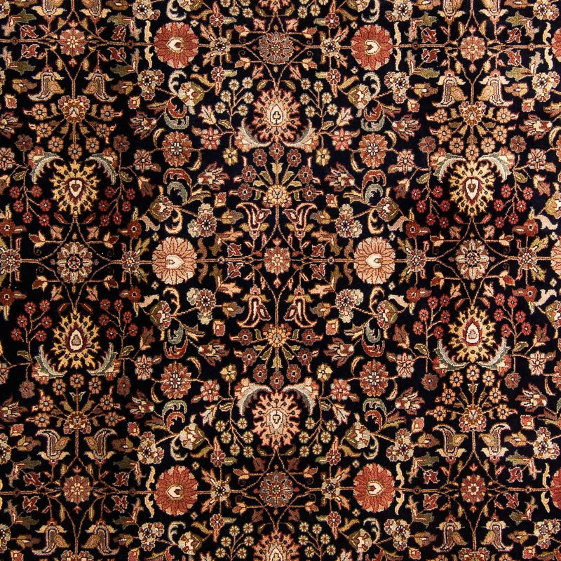 Orientalsk tæppe - Keshan - Indus - 312 x 201 cm - mørkeblå