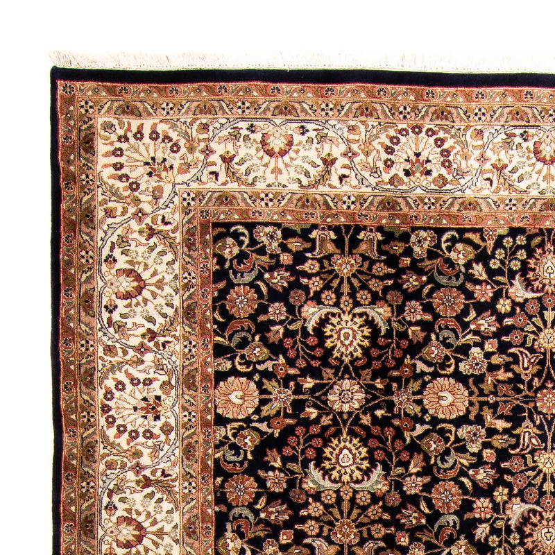 Orientalsk tæppe - Keshan - Indus - 312 x 201 cm - mørkeblå