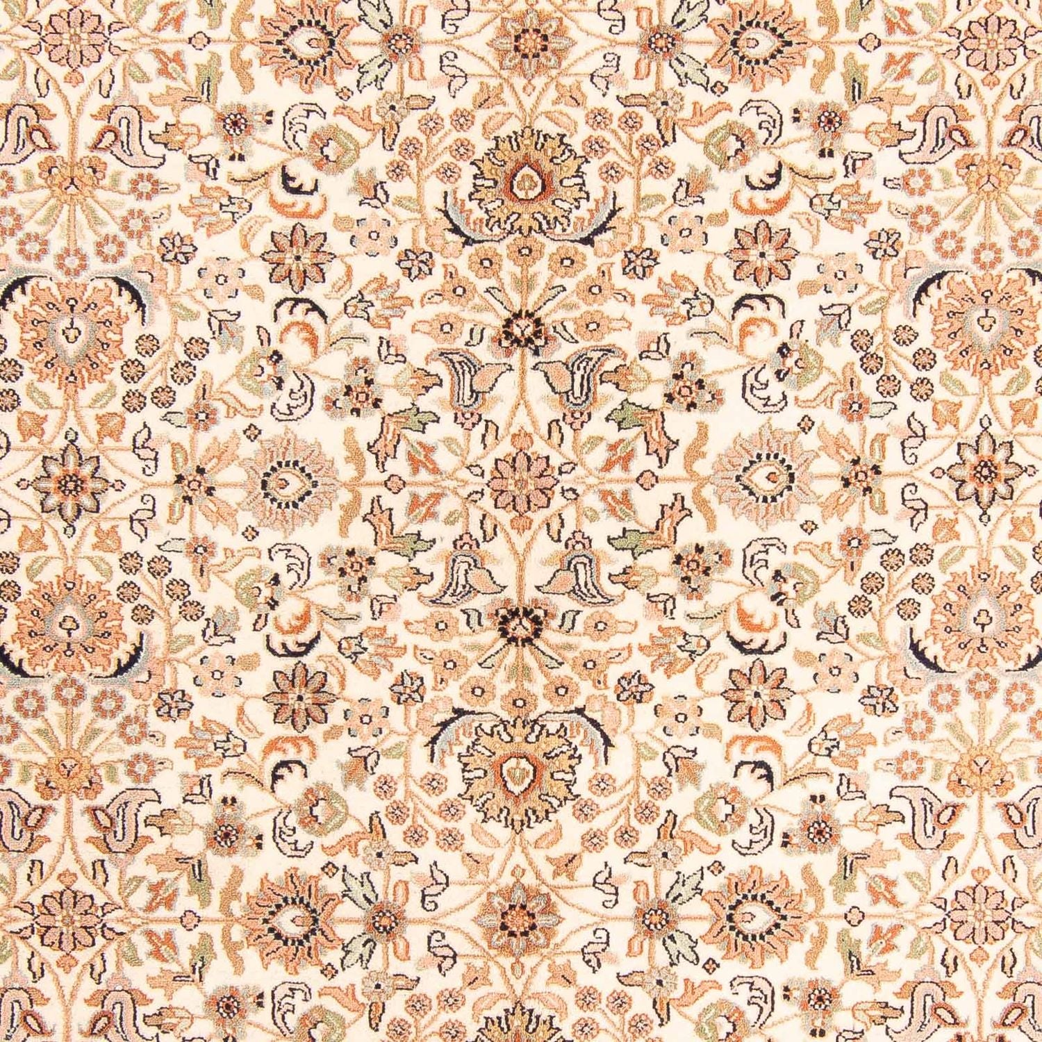Orientalsk tæppe - Keshan - Indus - 240 x 173 cm - beige