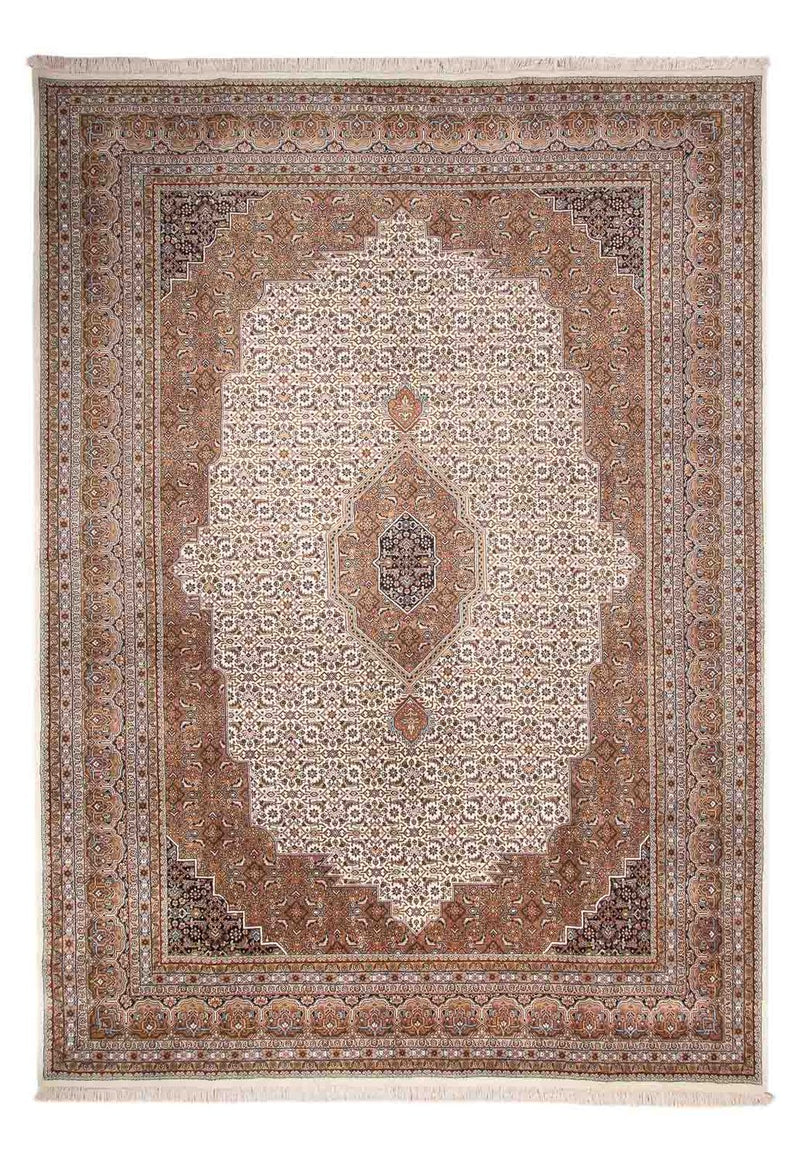 Orientalsk tæppe - Bijar - Indus - 342 x 247 cm - beige