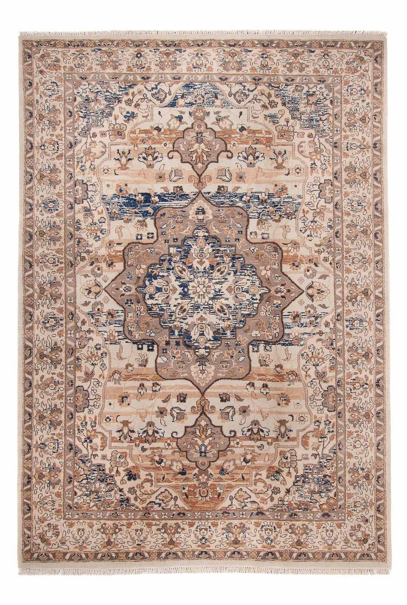 Designer tæppe - 295 x 201 cm - lys brun