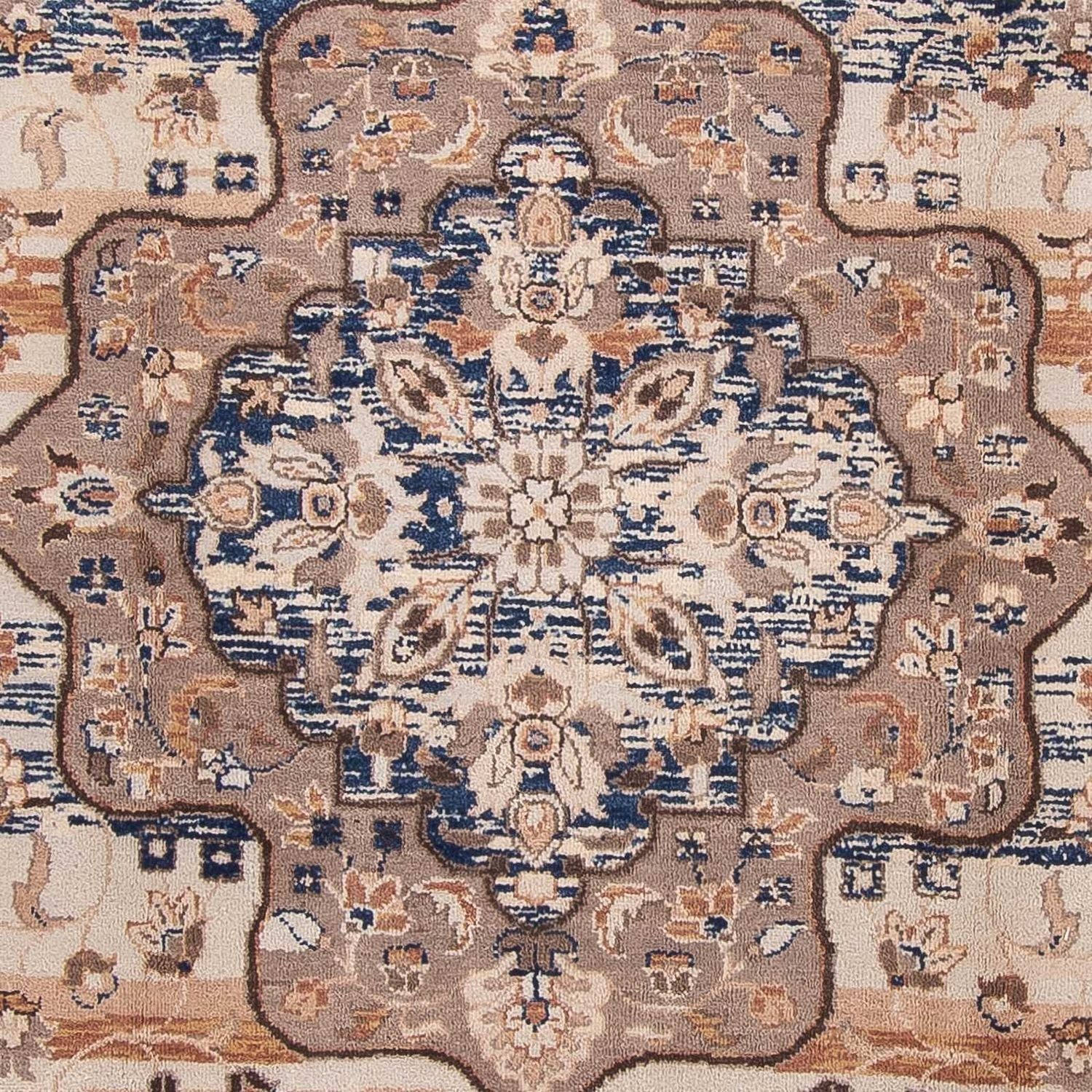 Designer tæppe - 295 x 201 cm - lys brun