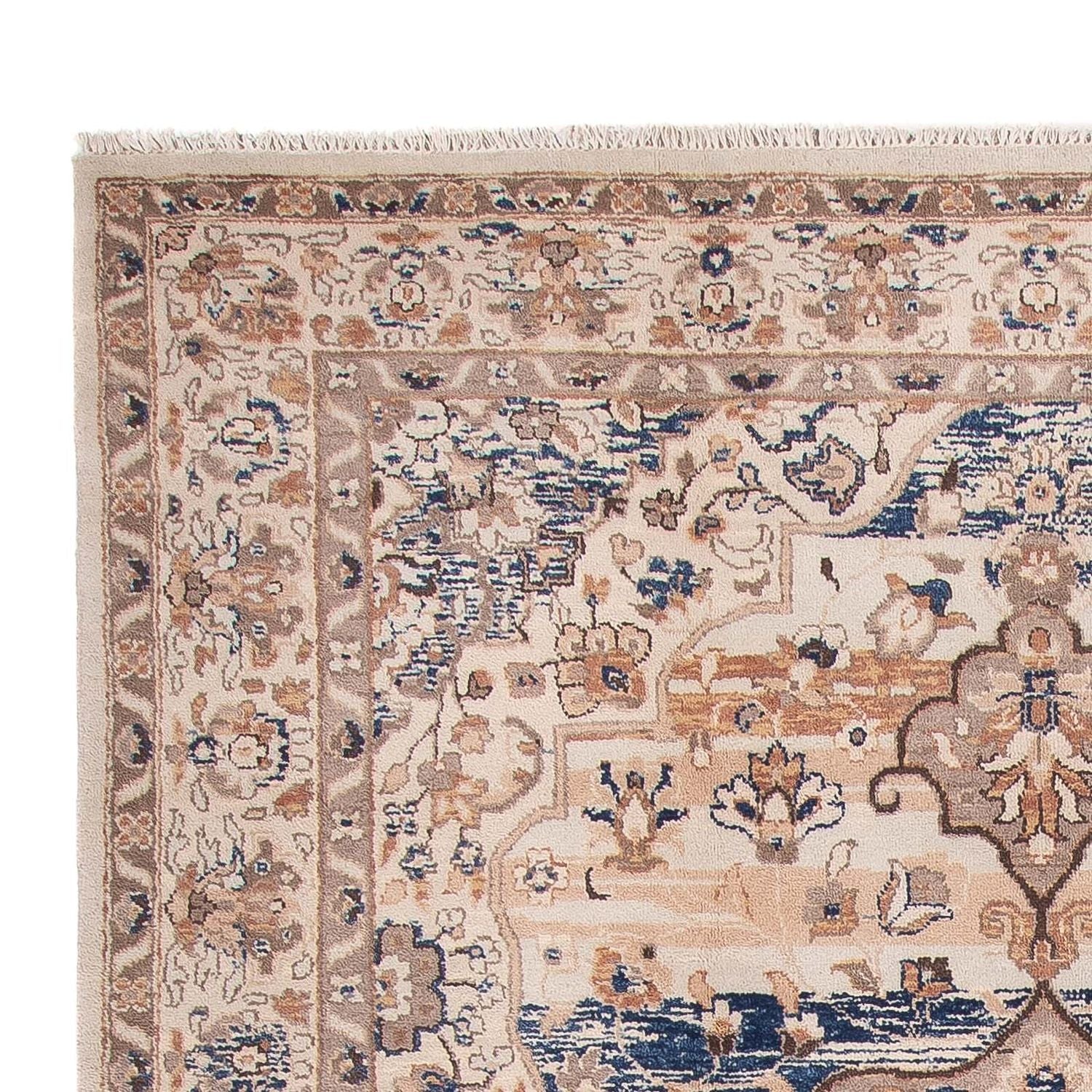 Designer tæppe - 295 x 201 cm - lys brun