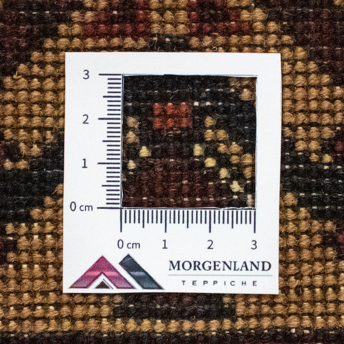 Afghansk tæppe - 150 x 100 cm - blå