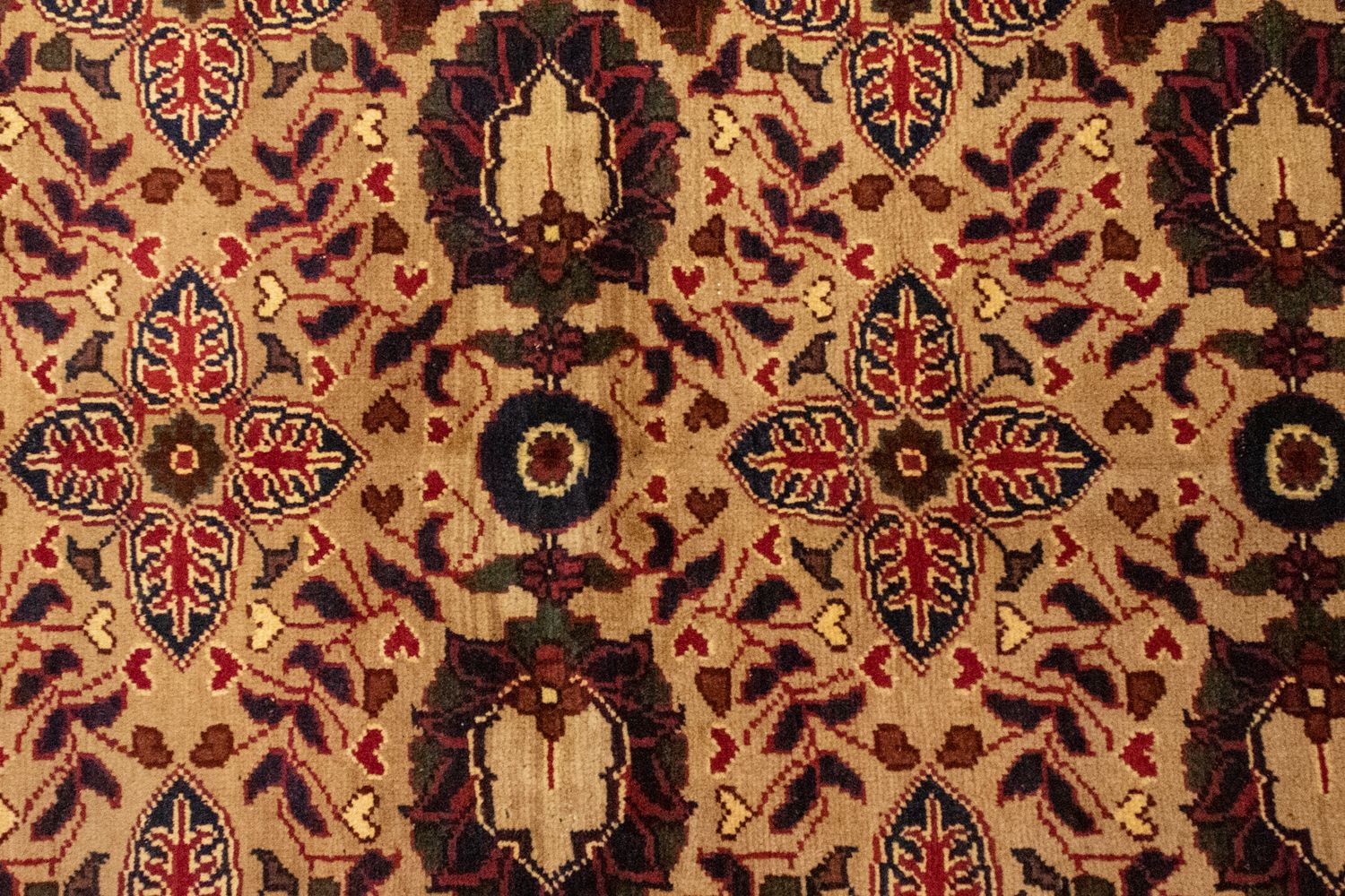 Afghansk tæppe - 156 x 101 cm - blå