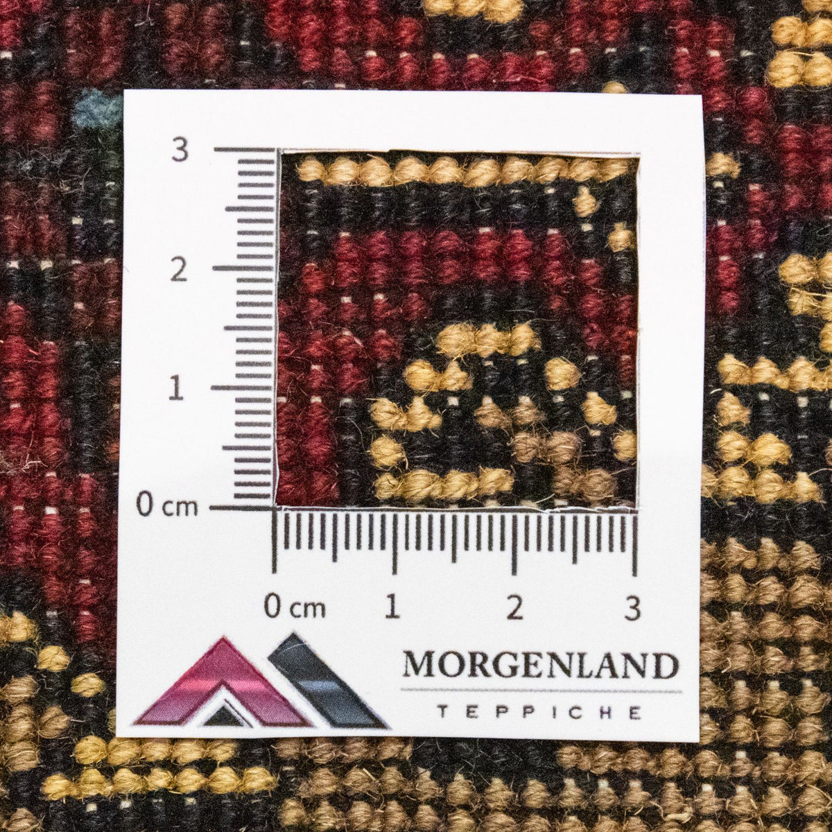 Afghansk tæppe - 156 x 101 cm - blå