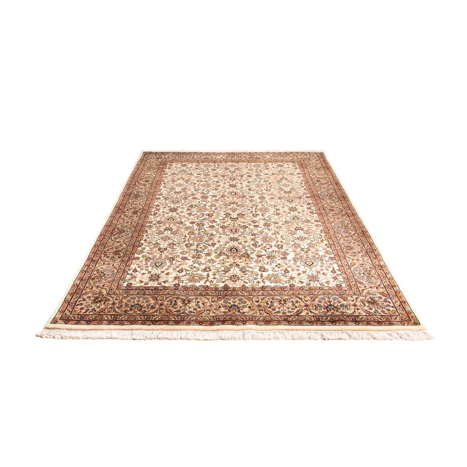 Orientalsk tæppe - Keshan - Indus - 235 x 175 cm - beige