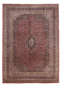 Orientalsk tæppe - Bijar - Indus - 336 x 246 cm - mørkerød