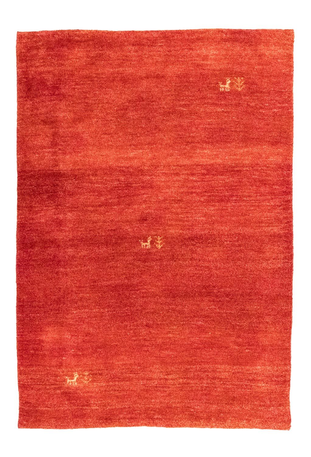 Gabbeh-tæppe - Persisk - 148 x 101 cm - orange