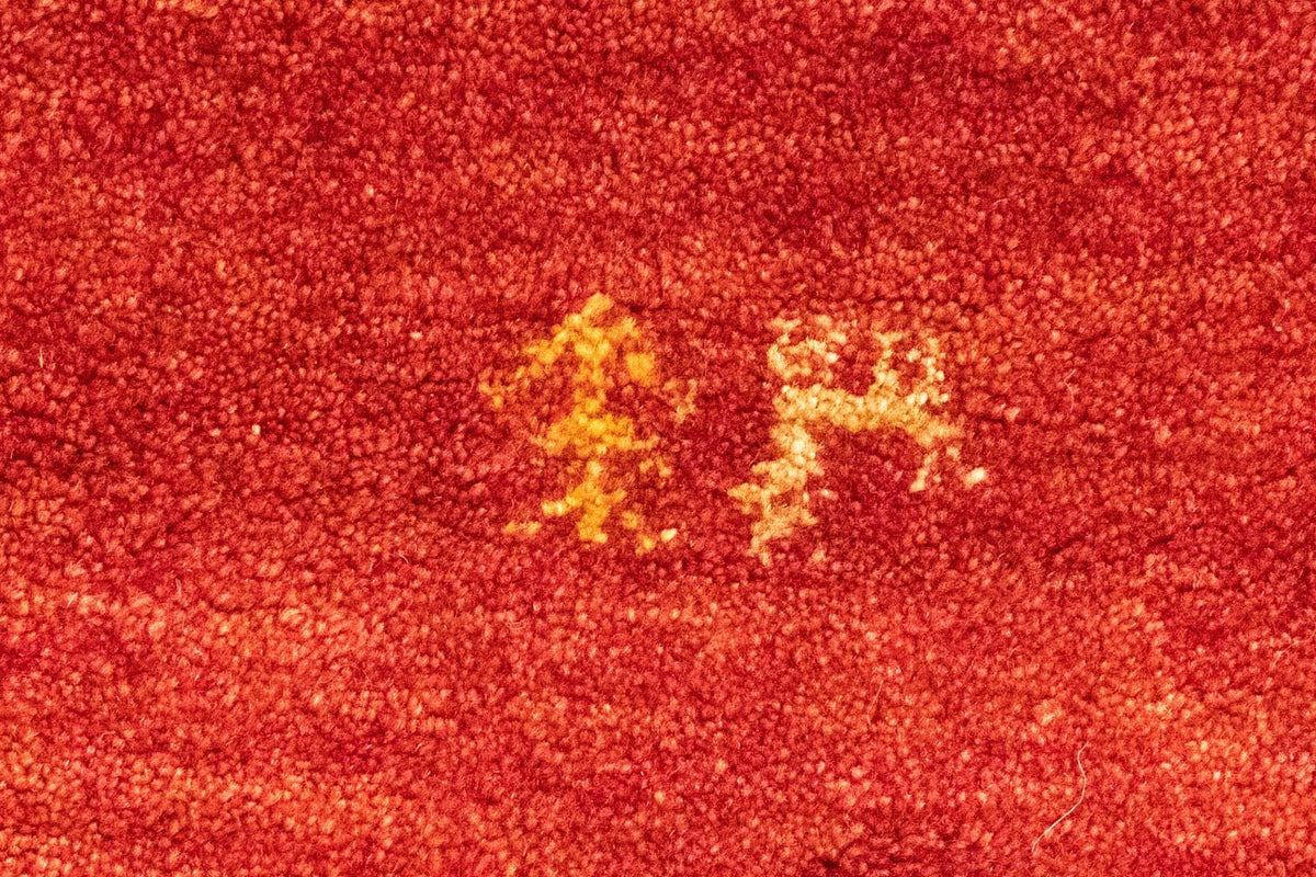 Gabbeh-tæppe - Persisk - 148 x 101 cm - orange