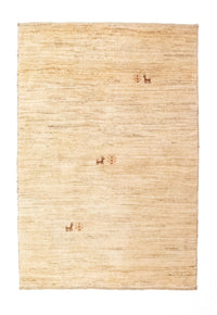 Gabbeh-tæppe - Persisk - 149 x 101 cm - beige