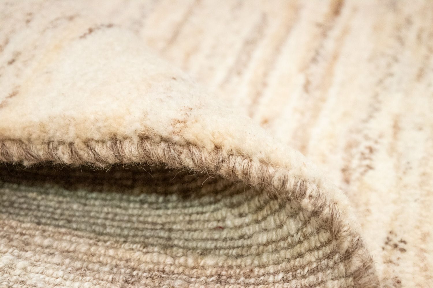 Gabbeh-tæppe - Persisk - 144 x 101 cm - beige