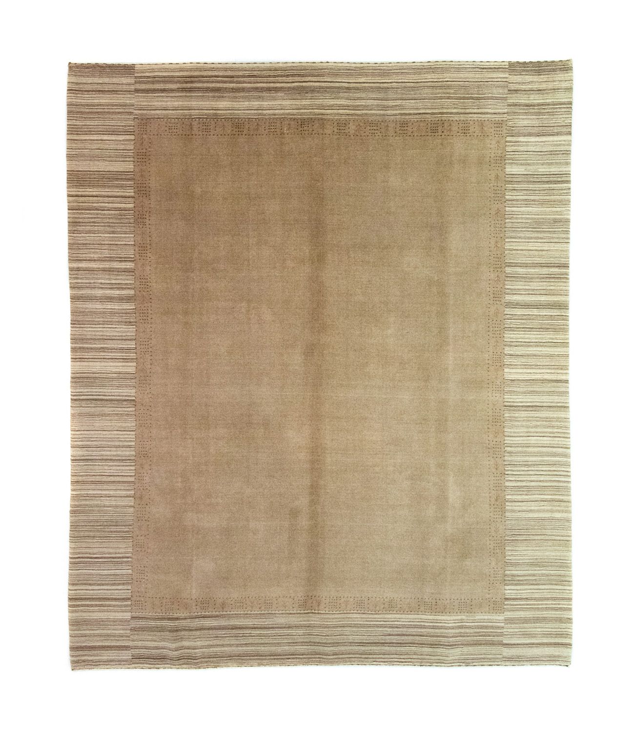 Gabbeh Tæppe - Loribaft Persisk - 297 x 249 cm - brun