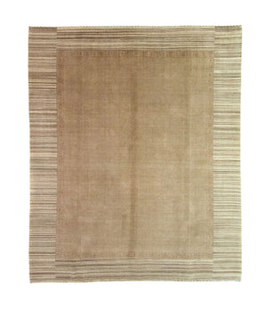 Gabbeh Tæppe - Loribaft Persisk - 297 x 249 cm - brun