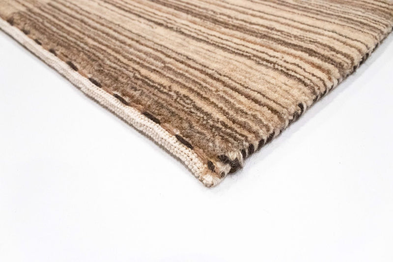 Gabbeh Tæppe - Loribaft Persisk - 297 x 249 cm - brun