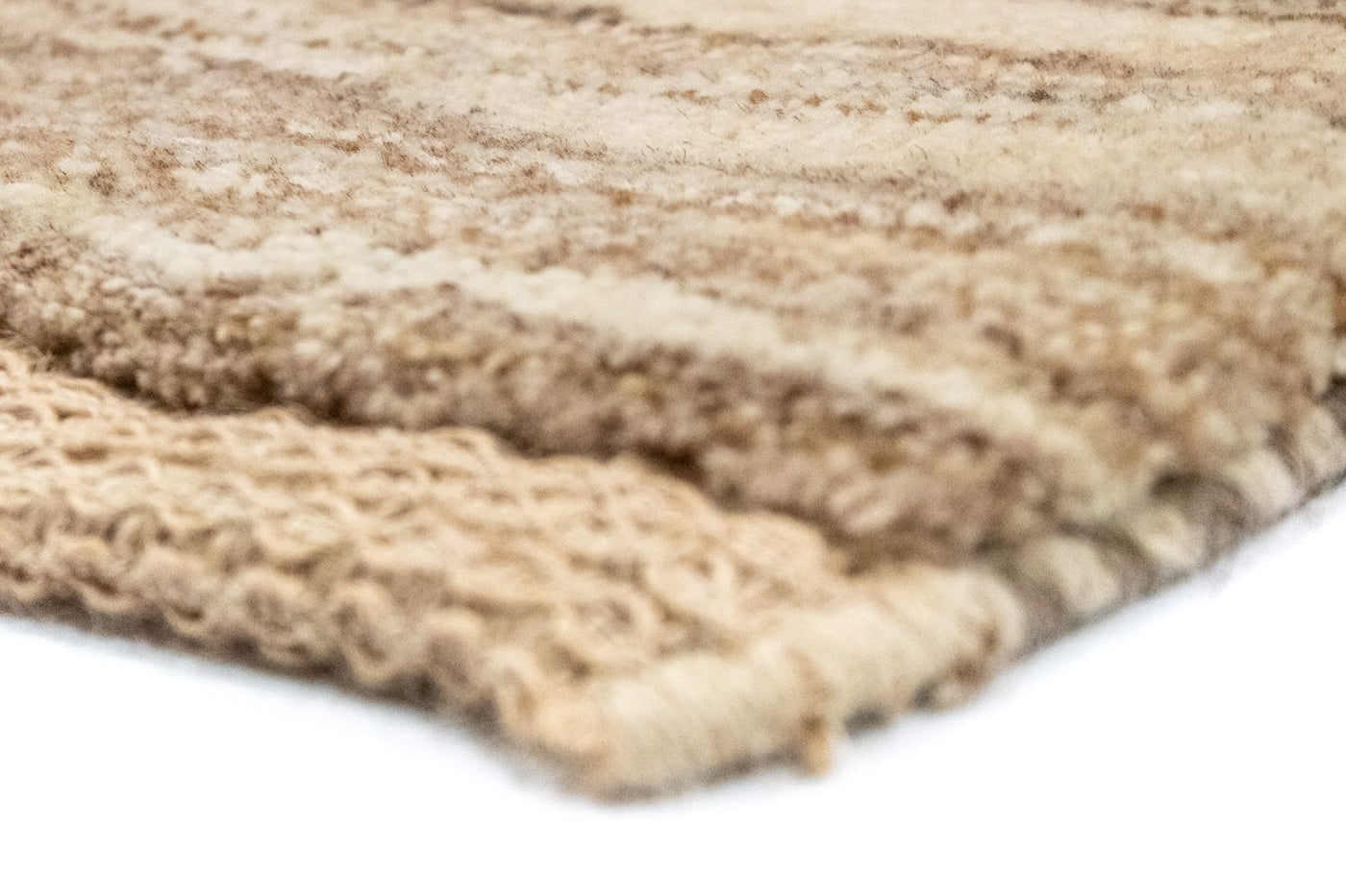 Gabbeh-tæppe - Persisk - 143 x 97 cm - beige