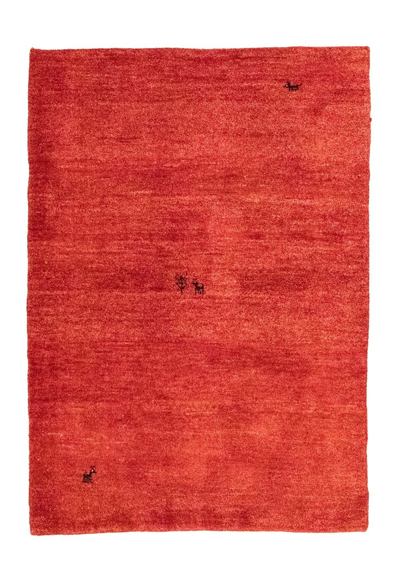 Gabbeh-tæppe - Persisk - 146 x 102 cm - rød
