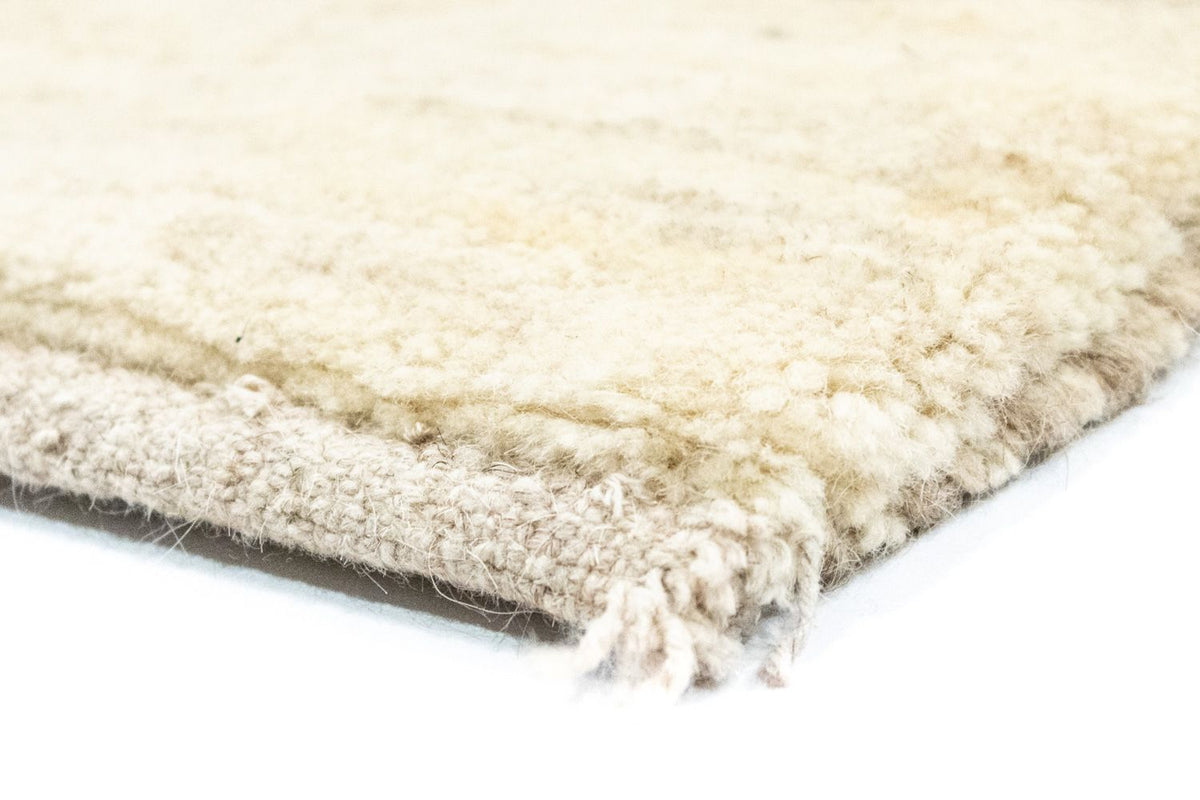 Gabbeh-tæppe - Persisk - 142 x 95 cm - beige