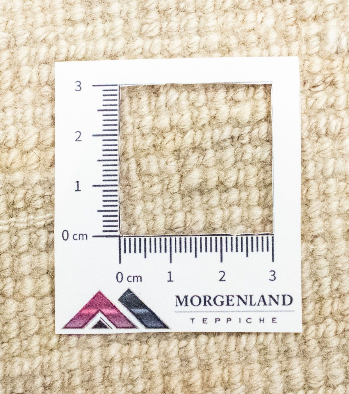 Gabbeh-tæppe - Persisk - 142 x 95 cm - beige