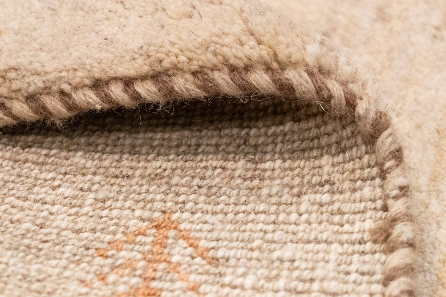 Gabbeh-tæppe - Persisk - 148 x 102 cm - beige