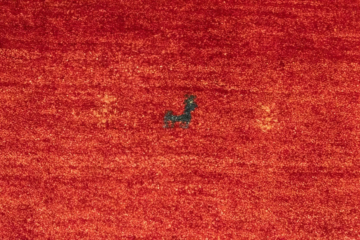 Gabbeh-tæppe - Persisk - 144 x 100 cm - orange