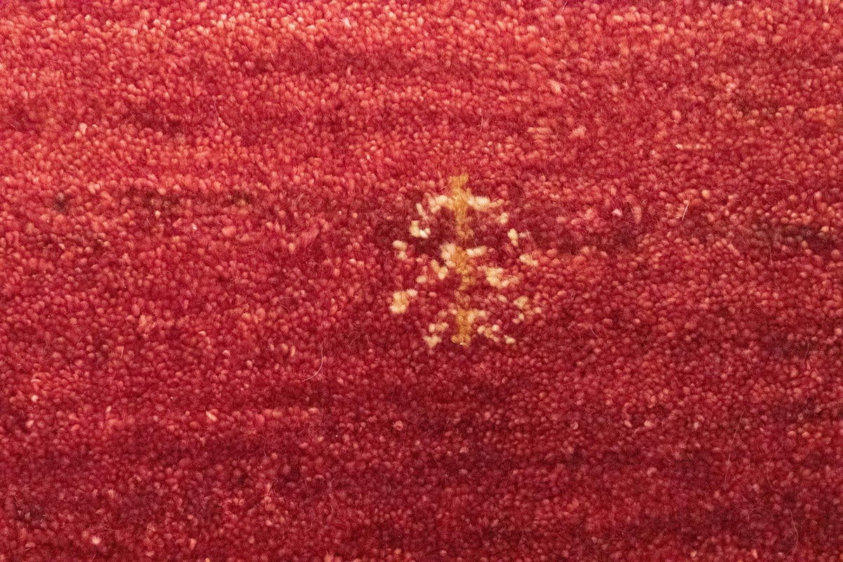 Gabbeh-tæppe - Persisk - 145 x 100 cm - rød